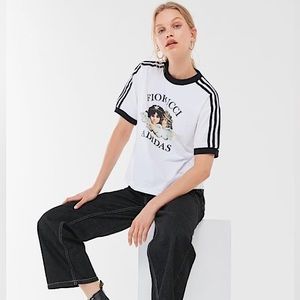 adidas originals x fiorucci cherub ringer tee